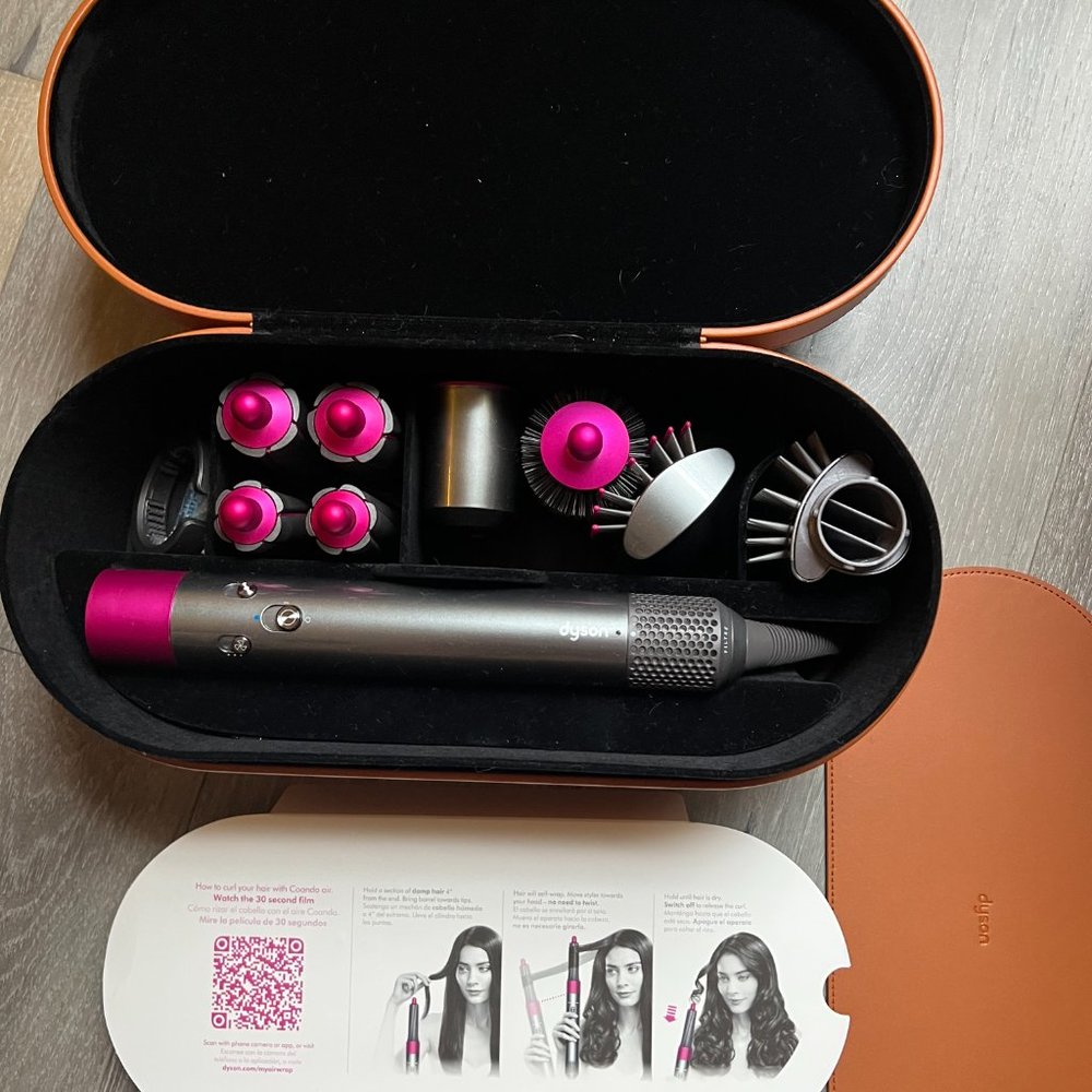 Dyson Airwrap Multi-Styler Complete Nickel Fuchsia